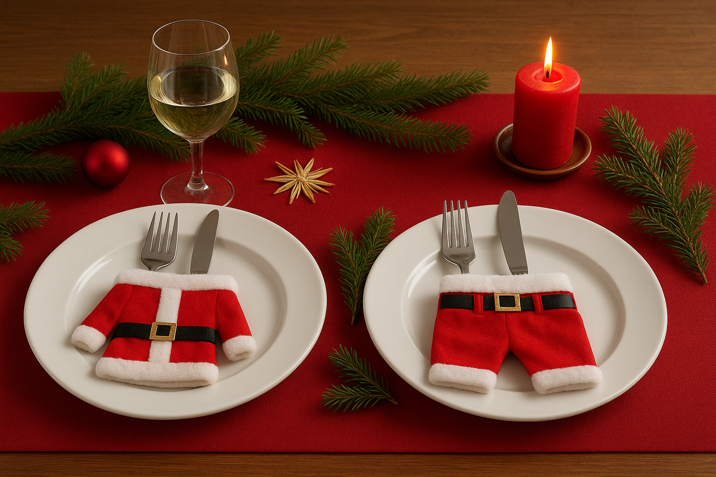 Kuvert för Besticken till jul